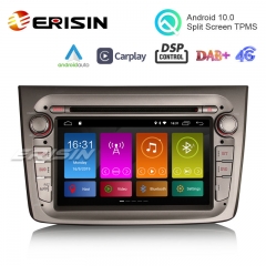 Erisin ES3030GM 7" Android 10.0 Autoradio GPS Navi 4G DAB DSP DVD CarPlay für Alfa Romeo Mito 2019