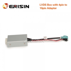 ES212 LVDS Box, Supporting for Mercedes-Benz E-Class 4-door left-hand drive W212 (2013-2015) NTG4.0 system for ES2652E