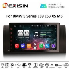 ES8795B 9" DSP Android 11.0 Car Stereo For BMW E39 E53 PX5 GPS Sat Nav CarPlay & Auto Radio 4G DAB+ WiFi