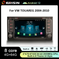 ES8906T 7" IPS Screen Android 12.0 Car Stereo GPS SatNav Radio For VW TOUAREG T5 Multivan DSP 4G LTE Wireless CarPlay Auto Bluetooth