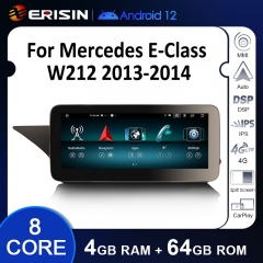 ES38E40L Android 12.0 CarPlay For Mercedes-Benz E-Class W212 / S212 COMAND GPS Car Multimedia Player Navigation Auto Radio Stereo DSP WIFI