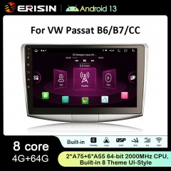 ES8917P IPS Android 13.0 Car Stereo GPS Radio For Volkswagen Passat B6/B7/CC DAB+ DSP Autoradio Wireless CarPlay 4G LTE OBD Bluetooth