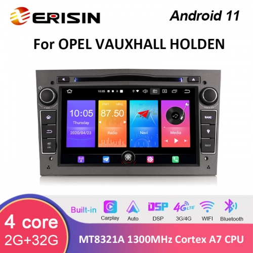 Erisin ES2760PG 7" Carplay Auto Car Stereo System for Opel Zafira Meriva Antara Combo GPS Radio DVD Multimedia DSP WiFi