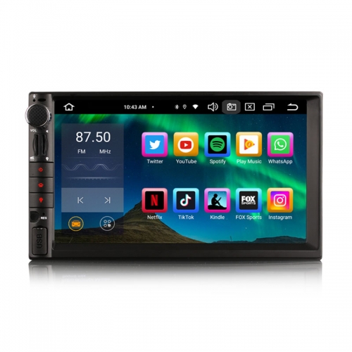 Erisin ES8549U 7" Universal 2 Din / NISSAN Android 14.0 Car Stereo DSP CarPlay & Auto GPS TPMS DAB+ 4G Radio 64G