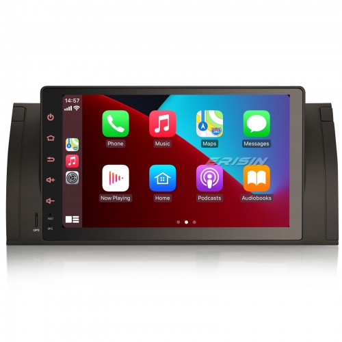 ES8995B 8-Core Android 14.0 Car Stereo GPS Radio For BMW 5 Series E39 X5 E53 M5 DAB+ DSP Autoradio Wireless CarPlay 4G LTE OBD Bluetooth