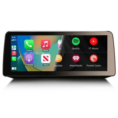Erisin ES4660i 8G+128G IPS Android 14.0 Car Stereo GPS Radio For BMW 5 Series E60 E61 CIC WiFi 4G LET CarPlay Android Auto SWC