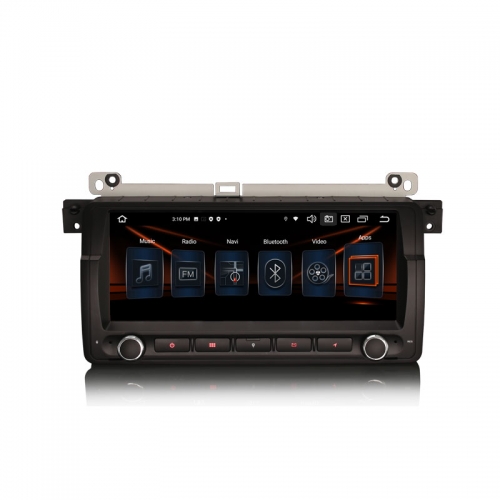 Erisin ES8504B 8.8" BMW E46 M3 Rover 75 MG ZT Android 16.0 Car Stereo DSP CarPlay & Auto GPS TPMS DAB+ 4G LTE Multimedia System