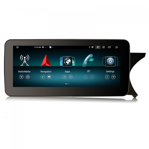 Erisin ES38C45R Right-Hand Drive IPS Android 14 Car Stereo GPS For Mercedes-Benz C-Class W204 S204 NTG 4.5 System Carplay Auto Radio WiFi 4G DSP BT5.0