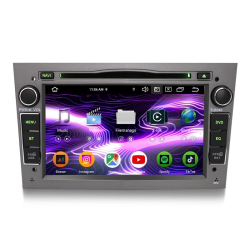 Erisin ES9160PG 8G+128G DSP Android 16.0 Car DVD for Opel Vauxhall Vivaro Astra (H) Combo Corsa Meriva Zafira Stereo CarPlay & Auto GPS 4G DAB+