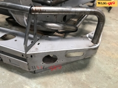 High quality metal steel front bumper bull bar for hilux vigo revo2005-2018 pickup