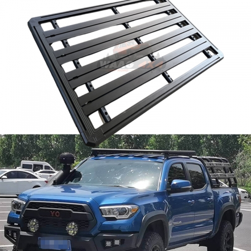 4wd Aluminum Simple Installation Off Road Accessories Roof Top Luggage Carrier Roof Rack For Toyota Tacoma