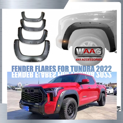 Wholesale Black ABS Plastic Wheel ArchFender Flares for Tundra 2022