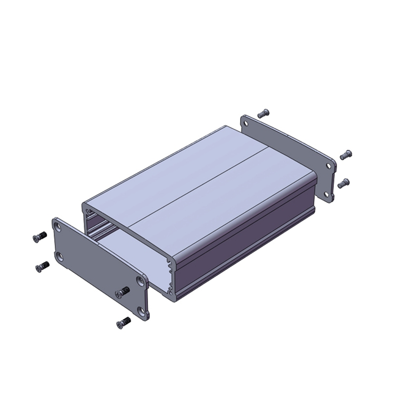 66.2 *27.5 -L small electronic project box aluminum enclosure manufacturer