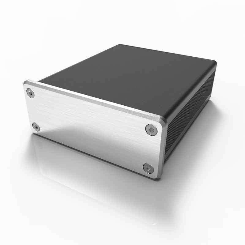 64x23.5-100 small aluminum amp enclosure box for electrical