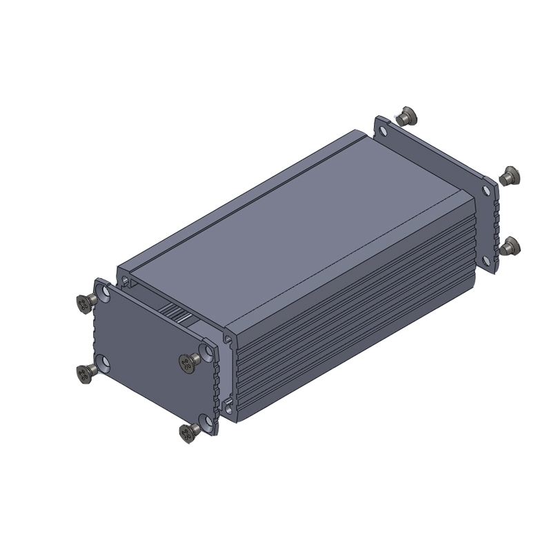 46.2*29.6-L customized extruded aluminium enclosures pcb case for electronics