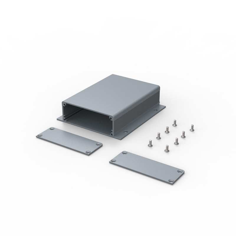 80x23.8-90 aluminium electrical box black aluminium case small metal enclosure