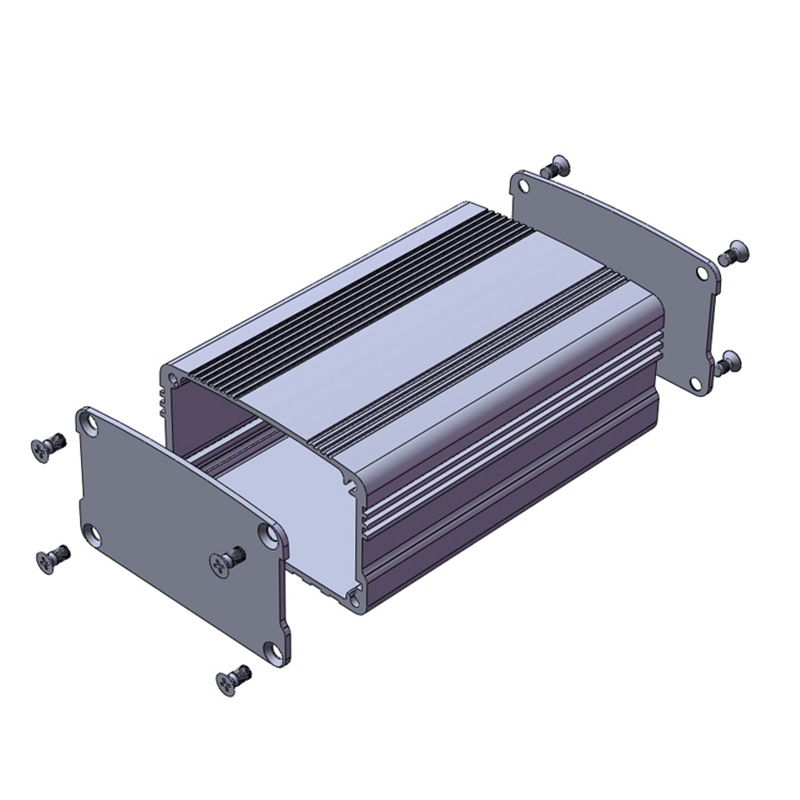 63*37-95 small aluminum extrusion electronics project box enclosure