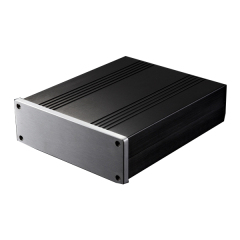 168 x 54-200 extruded aluminum enclosure designed extruded amplifier aluminium box