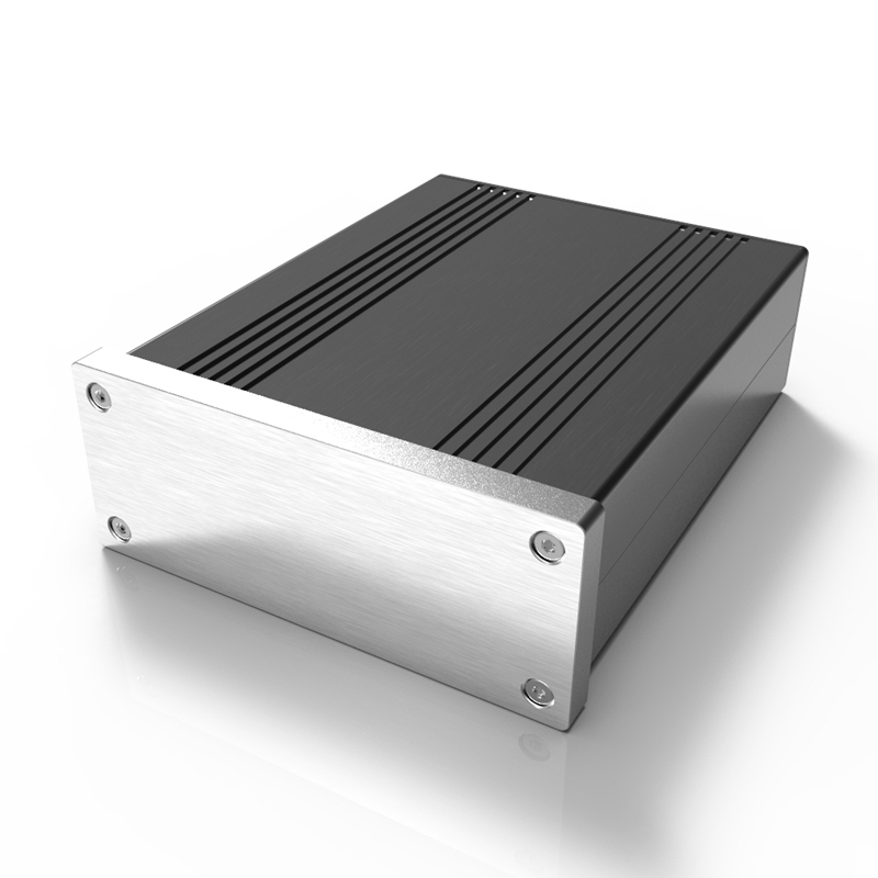 106x40-L automobile power converter box amplifier housing box alloy extruded aluminum enclosure