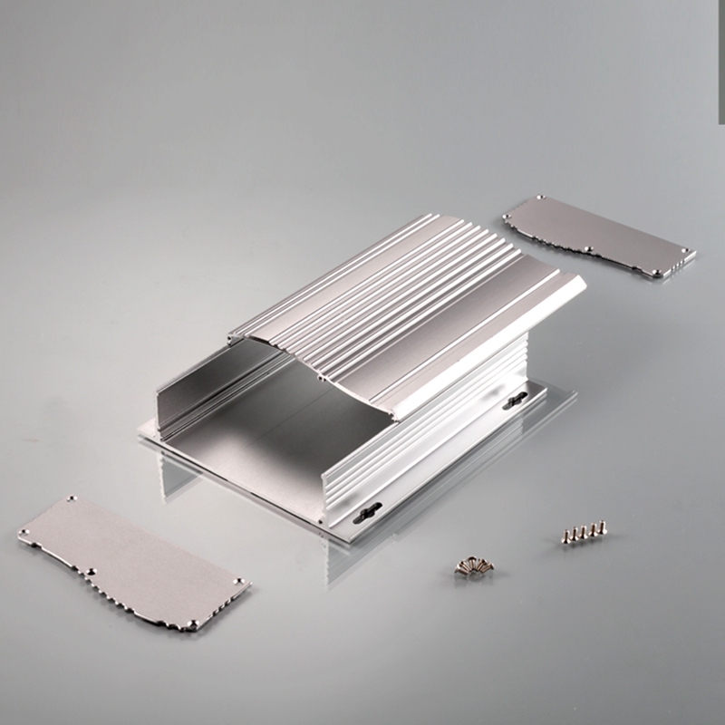 138-45-160浦美PCB线路板铝盒铝合金外壳金属外壳 散热铝盒铝壳体