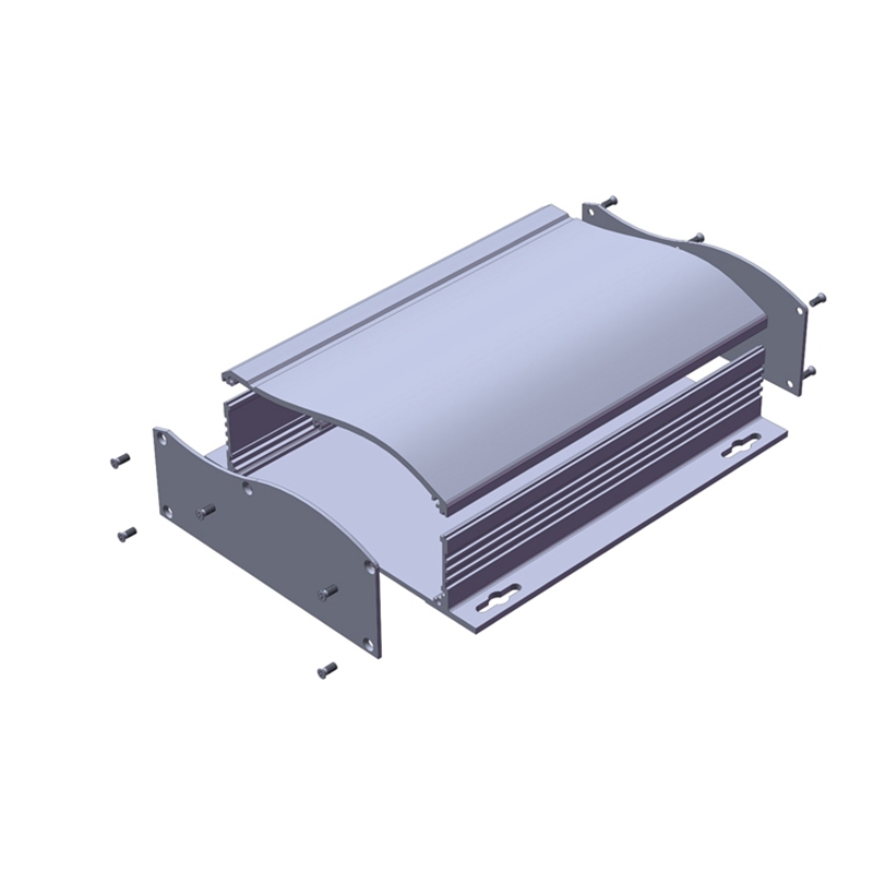 138*45-160 aluminum project box enclosure grp enclosures custom aluminum box