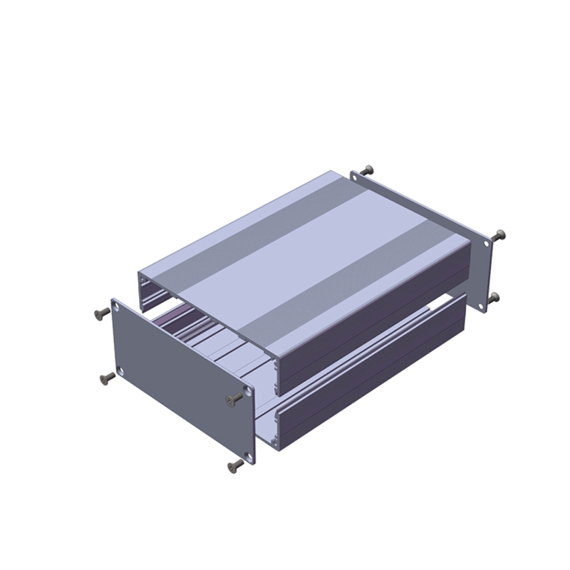 145*68-L aluminum battery project case outdoor enclosure box chassis