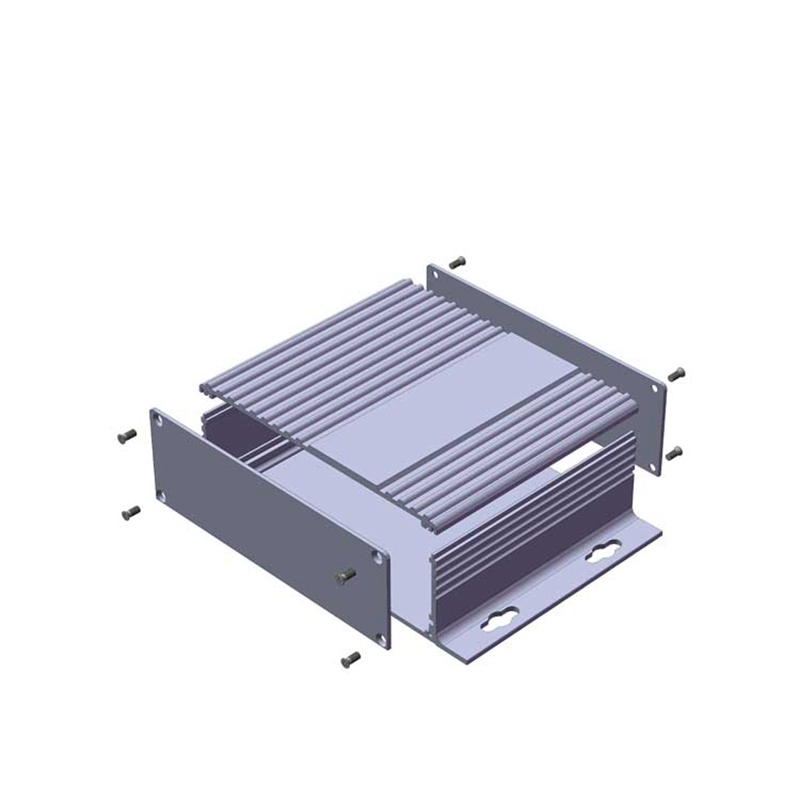147*41-L wall aluminum enclosure box design electrical metal equipment enclosures