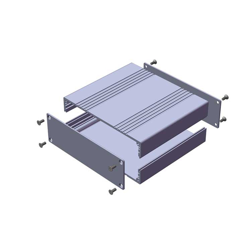 168*54-L aluminium chassis shell casings box pcb circuit enclosure
