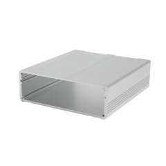 91*30China electronics powder coating extruded aluminum extrusion box