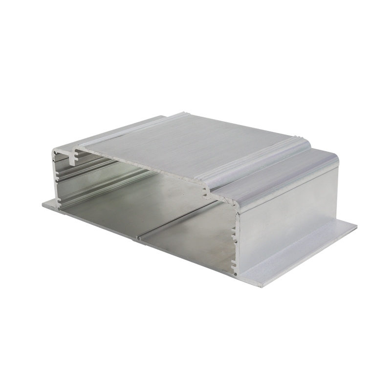 180*50Aluminum enclosures for electronics standard metal boite case junction box Black color