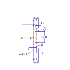 30 mm heigh aluminum extrusion enclosure for electronics,electronics aluminum case housing