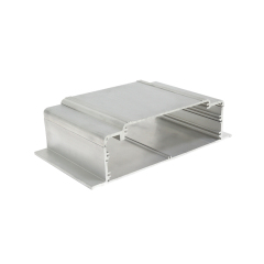 180*50Aluminum enclosures for electronics standard metal boite case junction box Black color