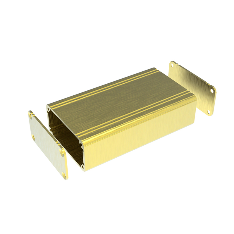 aluminium tube 57*28-L anodized enclosure suppliers extruded aluminium box case