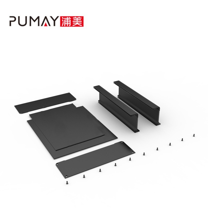 250*73.5仪表PCB外壳体电源接线盒 铝型材外壳 电子diy铝盒 铝壳