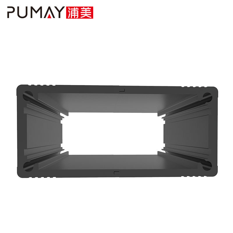 55*25 alibaba china manufacture aluminum case supplier electronics aluminum extrusion profile