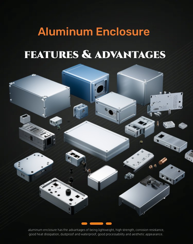 Aluminum profile enclosure features and advantages