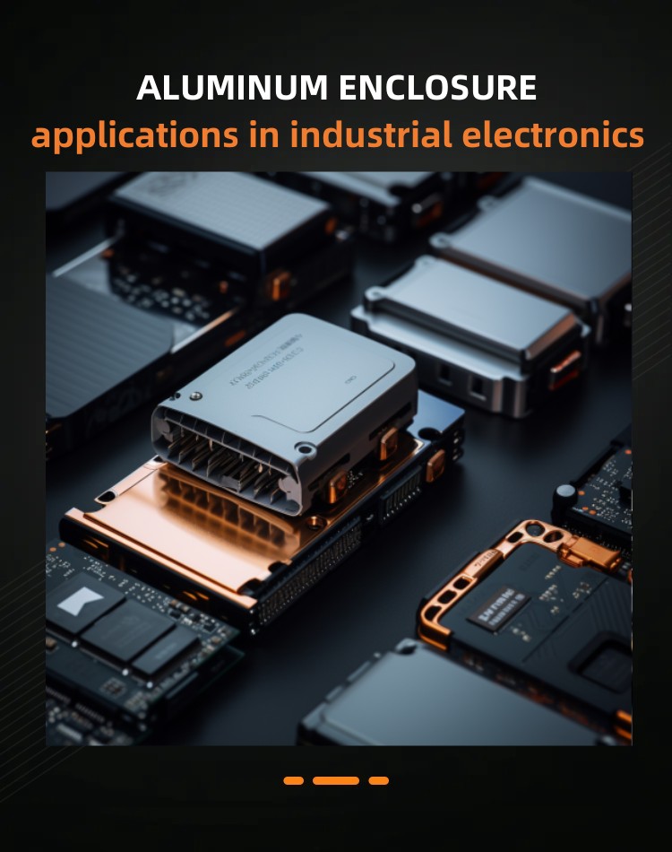 Aluminum profile enclosure applications in industrial electronics