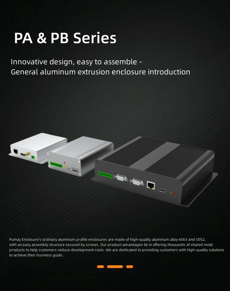 Innovative design, easy assembly - Introducing ordinary aluminum profile housings from PUMAY ENCLOSURE