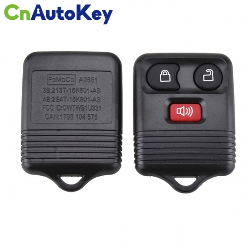 CN018001 3Buttons 315Mhz For Ford Escape F 150 Explorer 2001 2002 2003 2004 2005 2006 2007 CWTWB1U345 Car Remote Key with transmitter