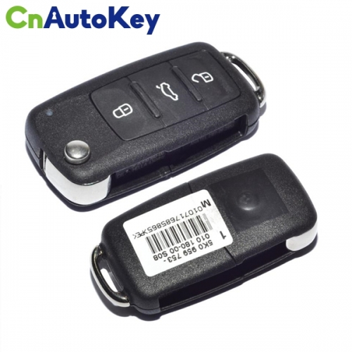 CN001065 for VW Remote Key 3 Button 5K0 837 202 434MHZ ID48