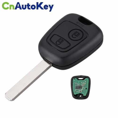 CN009008 for Peugeot 307 Remote Key 2 Button 433MHz Without Groove ID46 7961