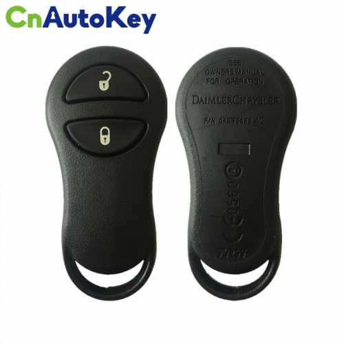 CN015042 genuine chrysler jeep etc 2 button remote key fob 433mhz Part Number 04686482AC