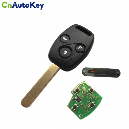CN003041 2003-2007 Honda Remote Key 3 Button and Chip Separate ID8E 433 MHZ Fit ACCORD FIT CIVIC ODYSSEY