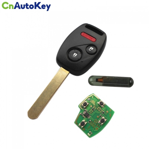 CN003038 2003-2007 Honda Remote Key 2+1 Button and Chip Separate ID8E 313.8 MHZ Fit ACCORD FIT CIVIC ODYSSEY