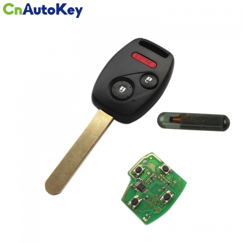 CN003020 2003-2007 Honda Remote Key 2+1 Button and Chip Separate ID8E 315 MHZ Fit ACCORD FIT CIVIC ODYSSEY