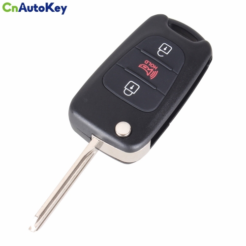 CS051005 New 3 Buttons Flip Folding Remote Key Shell For HYUNDAI KIA SOUL Car Keys Blank Case Cover