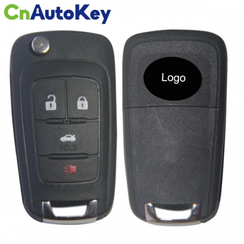 CN028006 Opel  4 button Flip remote control key 433mhz PCF7937E GM13500223