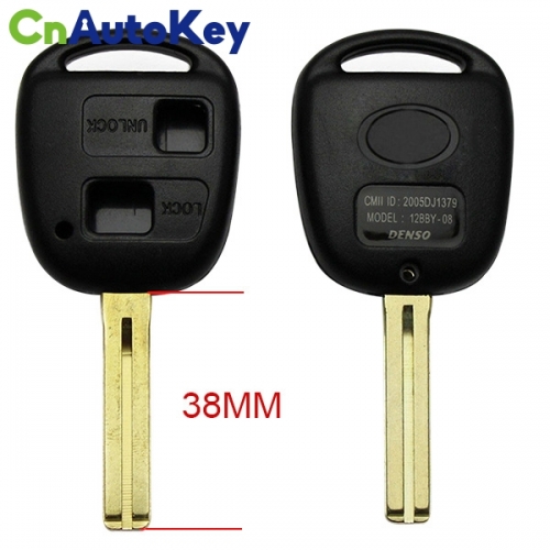 CS007007 Remote Key Shell for Toyota 2 button toy48 38MM