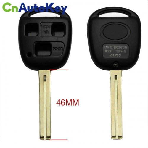 CS007012 Remote Key Shell for Toyota 3 button toy48 46MM