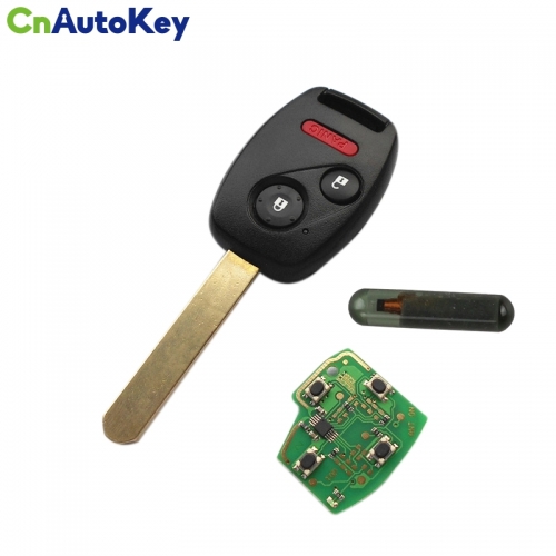 CN003024 2003-2007 Honda Remote Key 2+1 Button and Chip Separate ID13 313.8MHZ Fit ACCORD FIT CIVIC ODYSSEY
